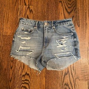 Garage Jean shorts with rips (size 3)